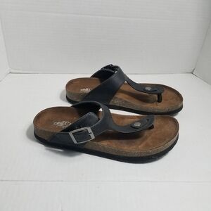 CLIFF BY WHITE MOUNTAIN WOMEN'S FOOTBED SANDALS SIZE 6.5